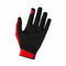 Shot Raw Burst Adults Gloves Red