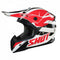 Shot Pulse Adults MX Helmet Revenge White Red Black Gloss