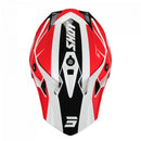 Shot Pulse Adults MX Helmet Revenge White Red Black Gloss