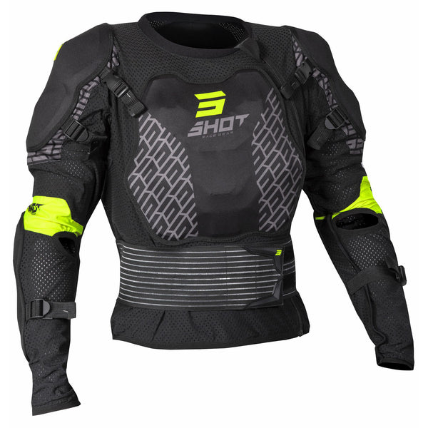 Shot Optimal 2.0 Motocross Body Armour Kids MX Protector Jacket