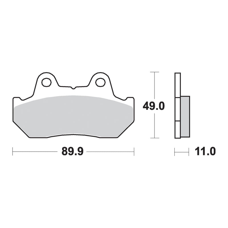 AP Racing Sinter Disc Pad Rear -