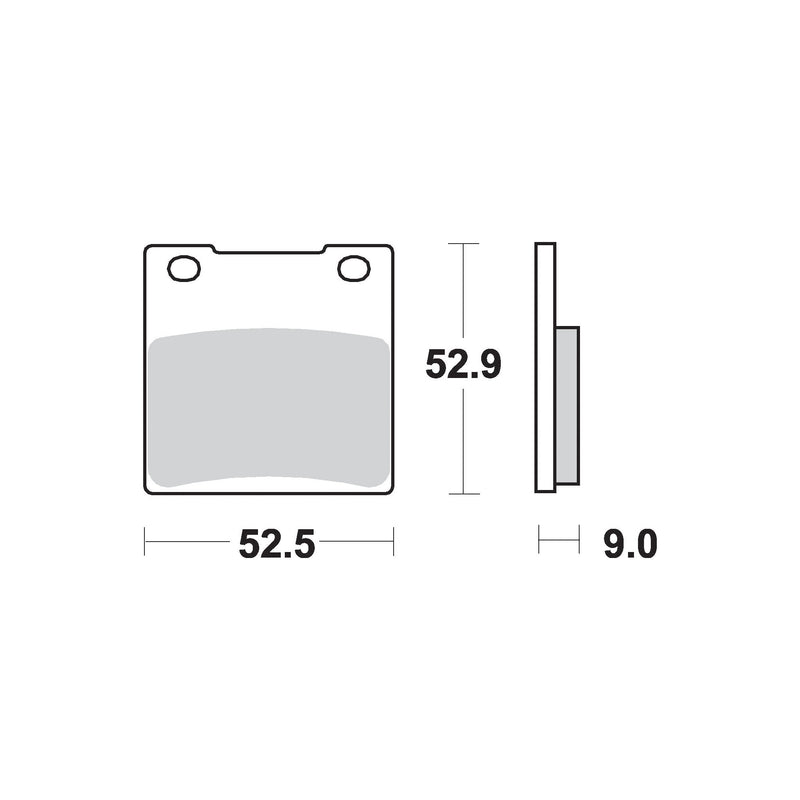 AP Racing Sinter Disc Pad Rear -