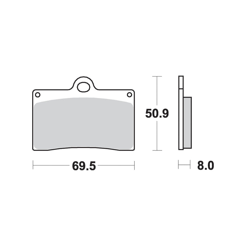 AP Racing Sinter Disc Pad Front -