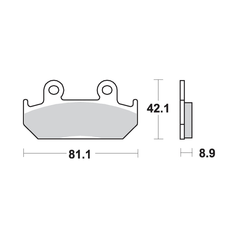 AP Racing Sinter Disc Pad Front -