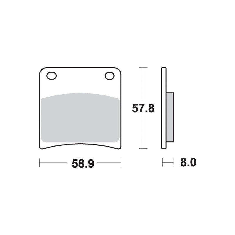 AP Racing Sinter Disc Pad Front -