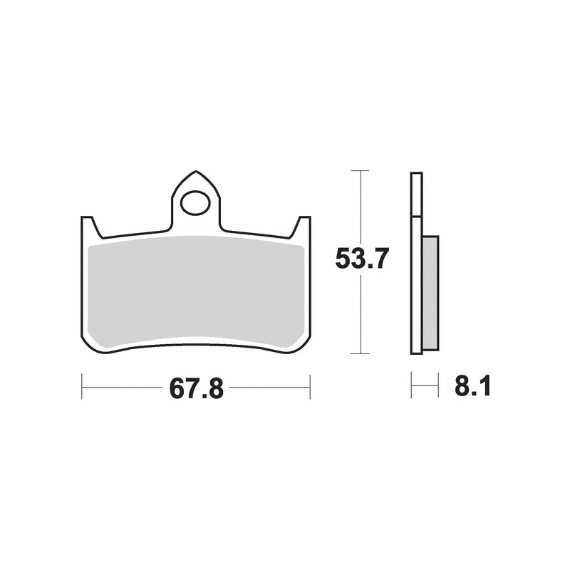 AP Racing Sinter Disc Pad Front -