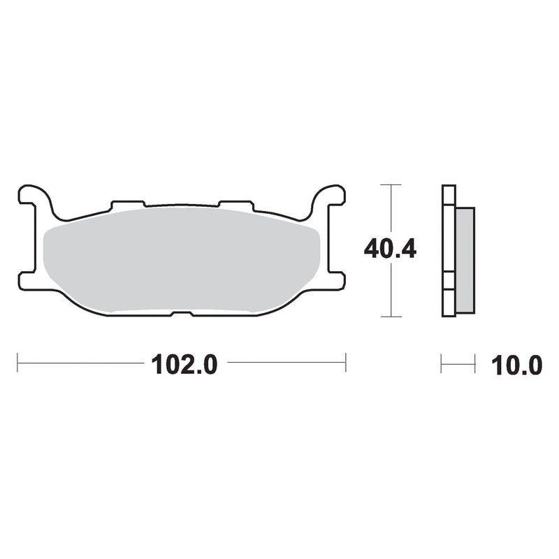 AP Racing Sinter Disc Pad Front -