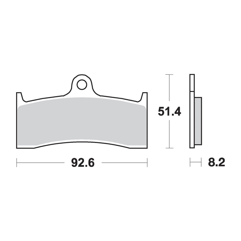 AP Racing Sinter Disc Pad Front -