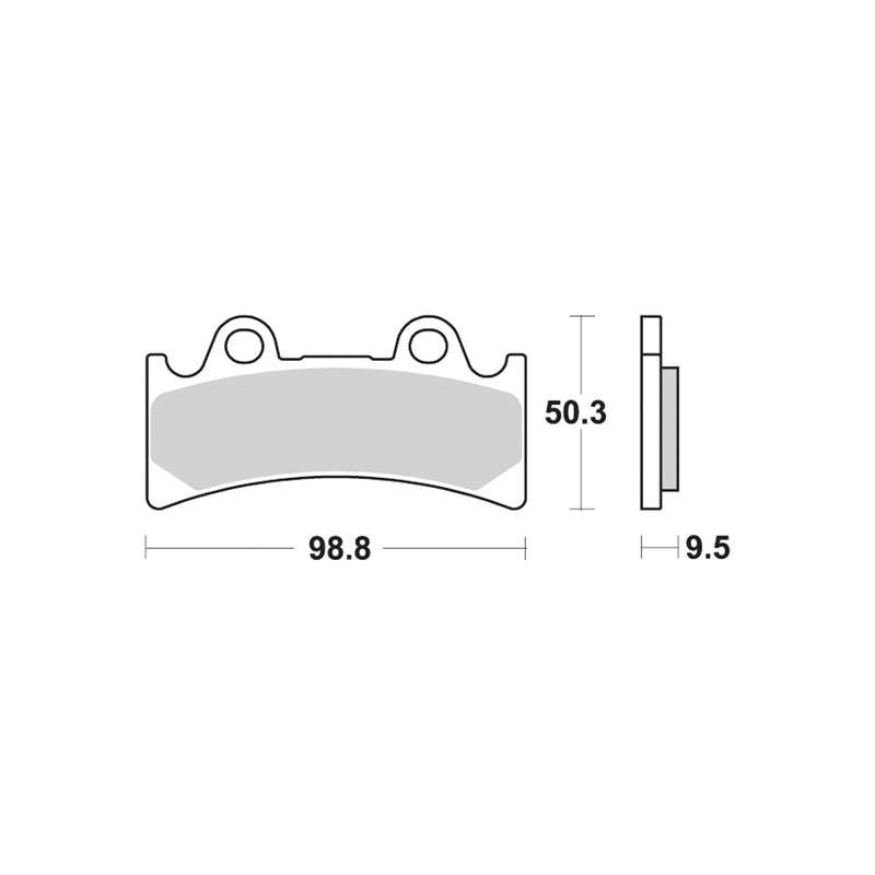 AP Racing Sinter Disc Pad Front -