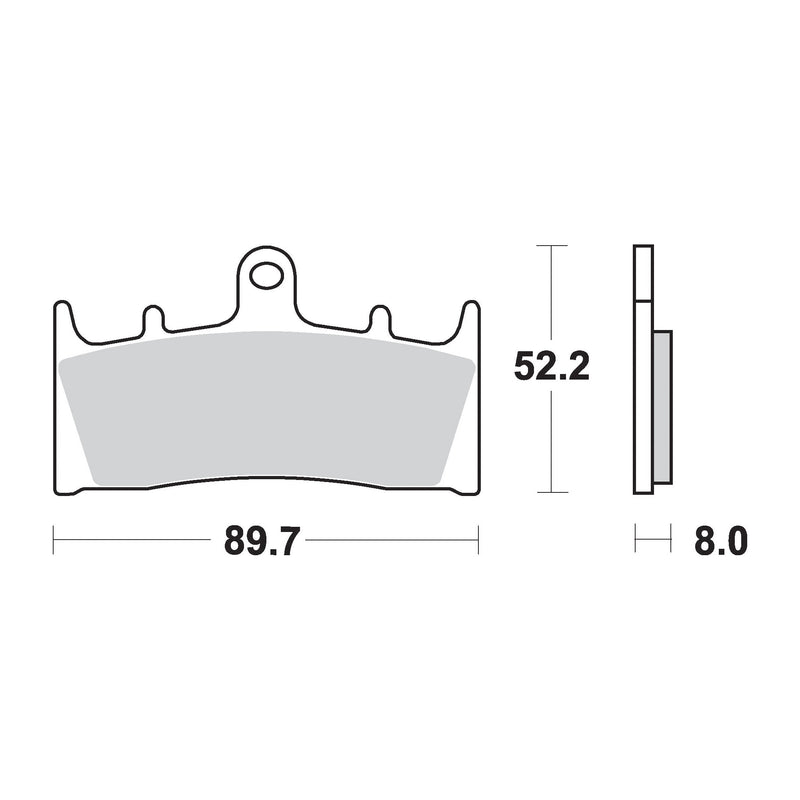 AP Racing Sinter Disc Pad Front -