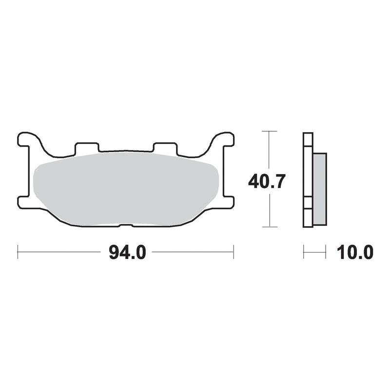 AP Racing Sinter Disc Pad Front -