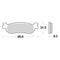 AP Racing Sinter Disc Pad Rear - #328SR