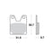 AP Racing Sinter Disc Pad Rear - #333SR