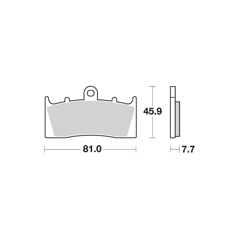 AP Racing Sinter Disc Pad Front -