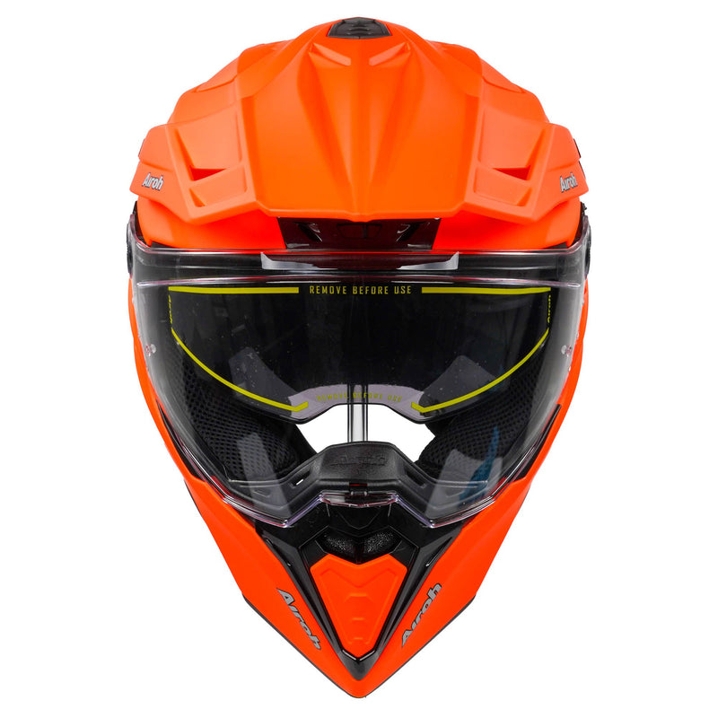 Airoh Commander Adventure Helmet - Orange Fluo Matt