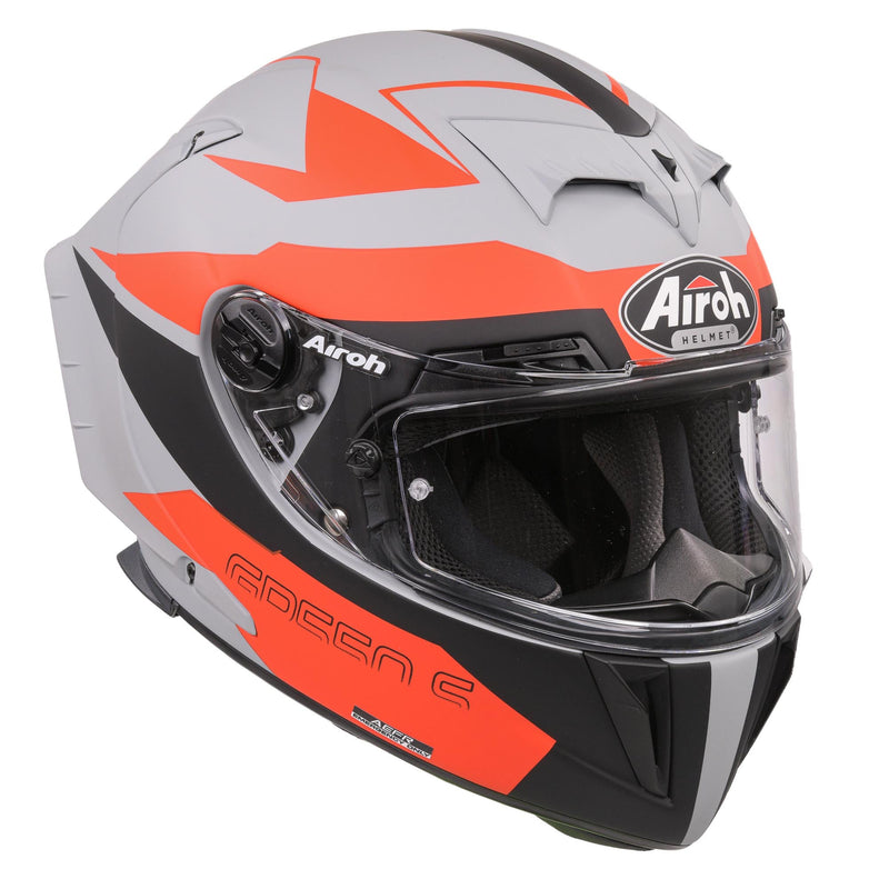 Airoh GP550S Full Face Helmet - Vektor Orange Matt