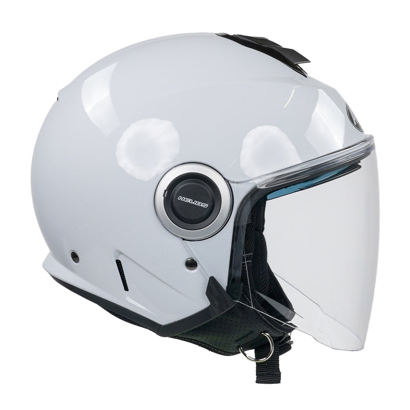 Airoh Helios Jet Helmet - Color Concrete Grey Gloss