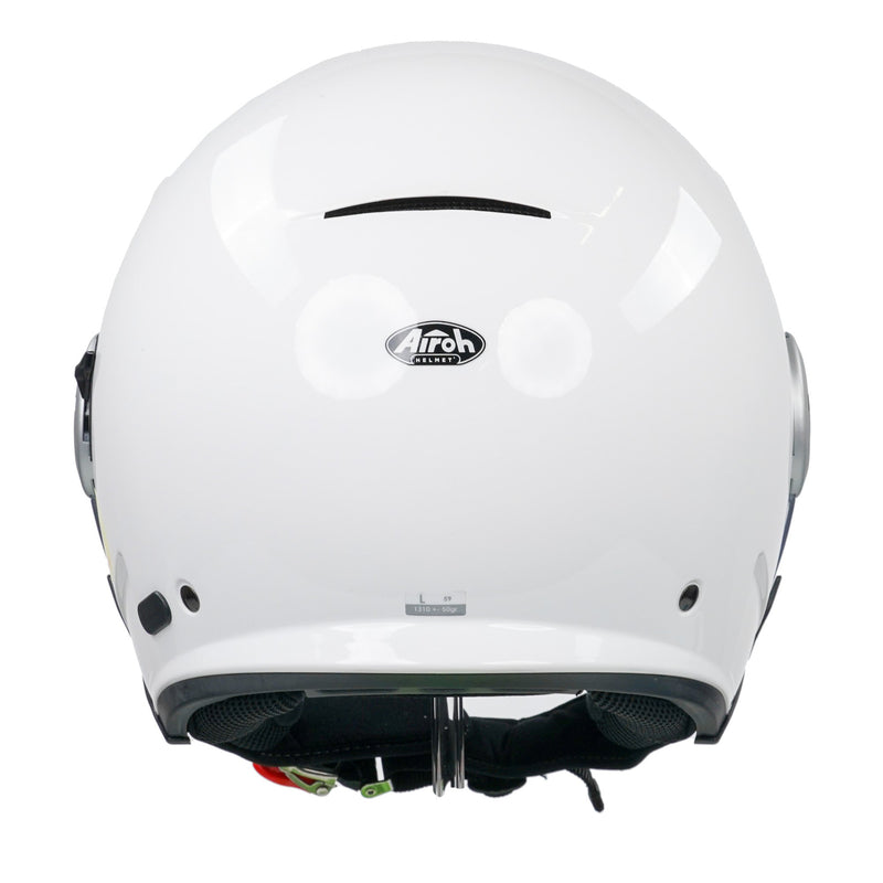 Airoh Helios Jet Helmet - Color White Gloss