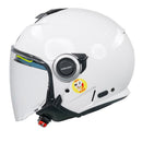 Airoh Helios Jet Helmet - Color White Gloss