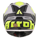 Airoh Valor Full Face Helmet - Matt Wings Fluro Yellow