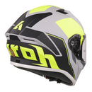 Airoh Valor Full Face Helmet - Matt Wings Fluro Yellow