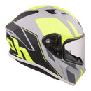 Airoh Valor Full Face Helmet - Matt Wings Fluro Yellow