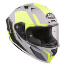 Airoh Valor Full Face Helmet - Matt Wings Fluro Yellow