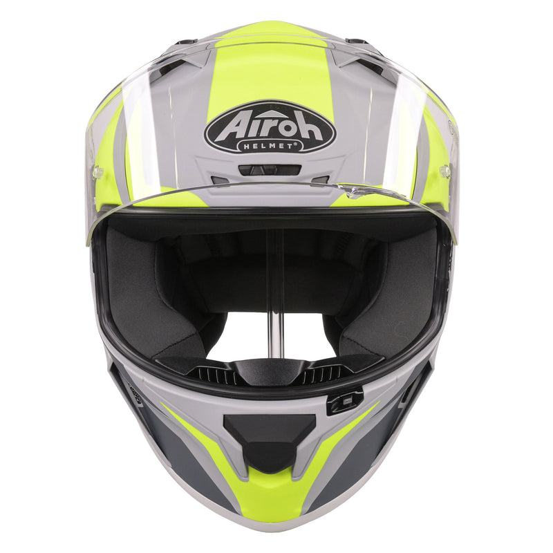 Airoh Valor Full Face Helmet - Matt Wings Fluro Yellow