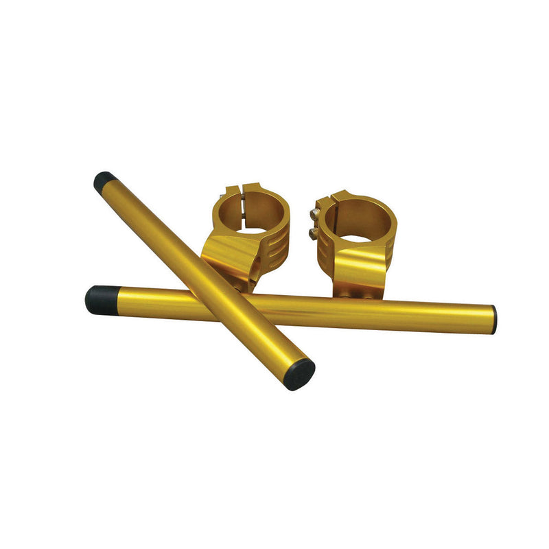 Bike It 53mm Gold Clip-On Bar Kit