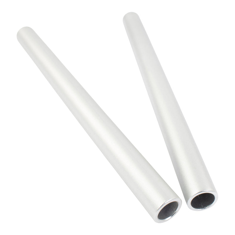 Bike It 280mm Matt Silver Clip-On Tubes