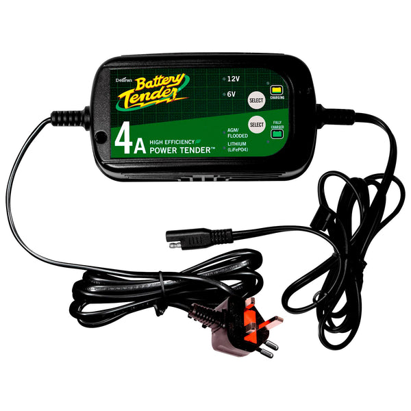 Battery Tender Power Tender Dual Selectable 4A Battery Charger