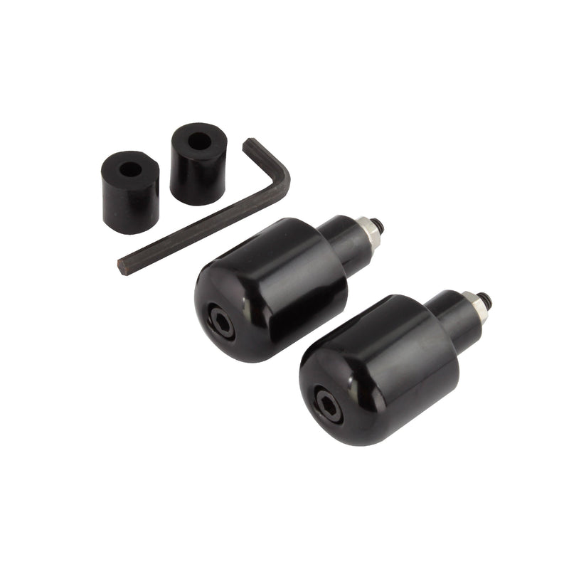 Bike It Universal Black 18mm Bar Ends