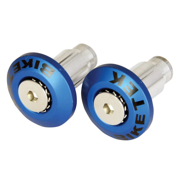 Bike It Blue 13mm & 18mm Bar Ends With Carbon Fibre Insert