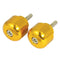 Bike It Alloy Honda Gold Bar End Weights