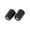 Bike It Alloy Kawasaki Flush Type Black Bar End Weights