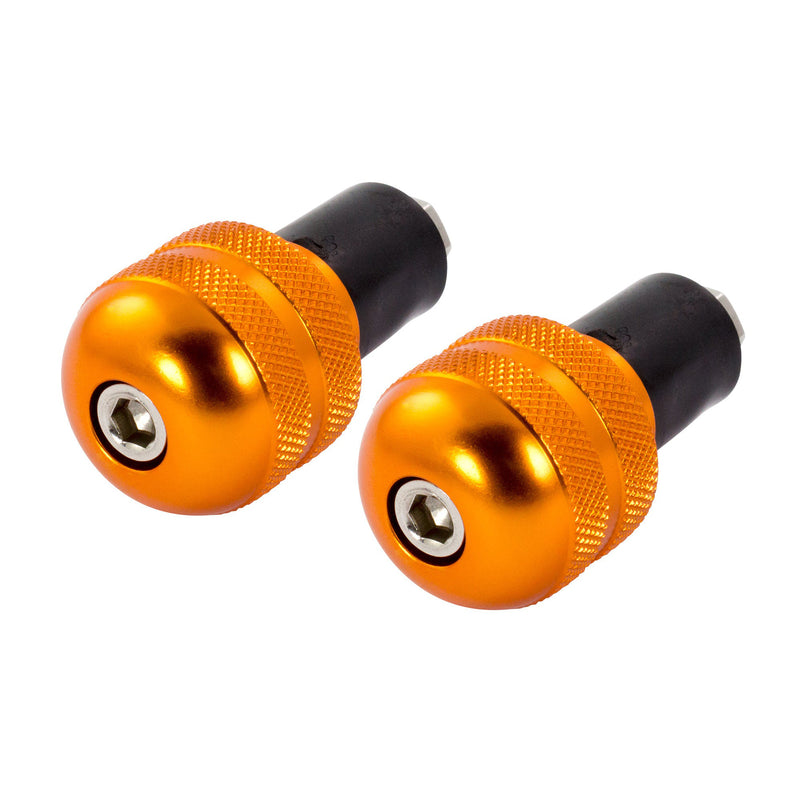 Bike It Gold 18mm Round Bar End Weights