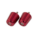 Bike It Alloy Suzuki Flush Type Red Bar End Weights