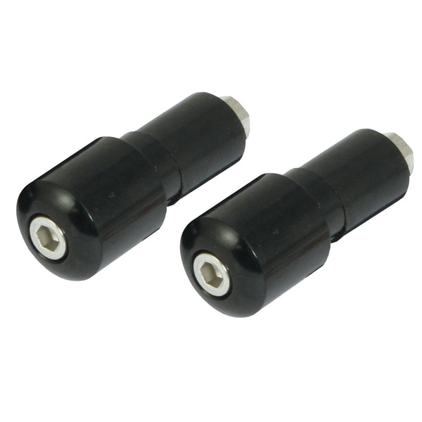 Bike It Black 13mm Slim Bar End Weights