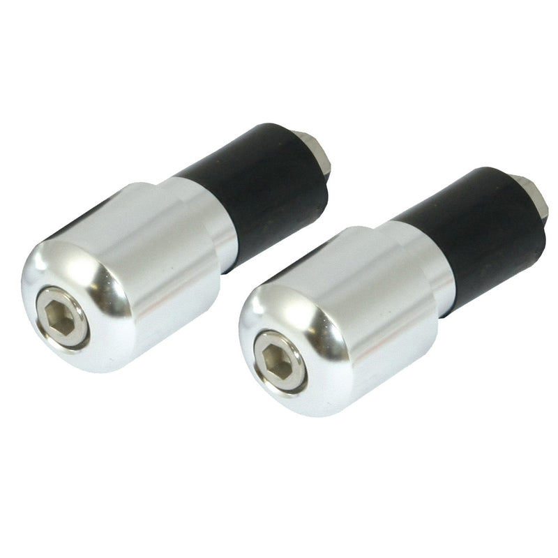 Bike It Chrome 13mm Slim Bar End Weights