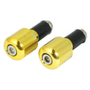 Bike It Gold 13mm Slim Bar End Weights