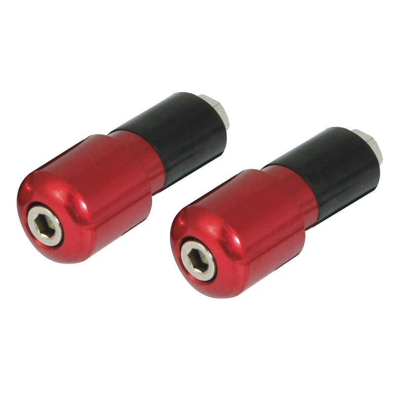 Bike It Red 13mm Slim Bar End Weights