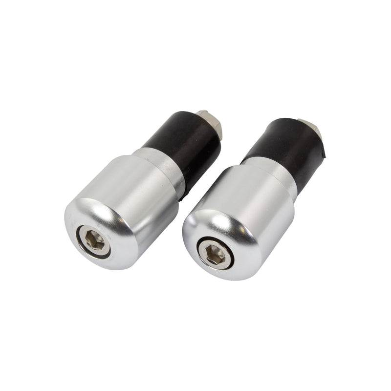 Bike It Chrome 18mm Slim Bar End Weights