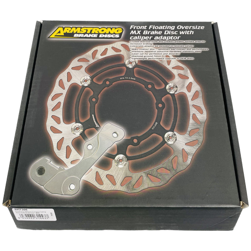 Armstrong Off Road Oversize Floating Wavy Front Brake Disc -