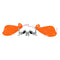 GP-PRO Venom Handguards - Orange