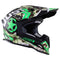 Just1 J12 Carbon Adults MX Helmet Kombat Green