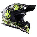 Just1 J12 Carbon Adults MX Helmet Kombat Yellow