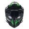 Just1 J12 Carbon Adults MX Helmet Mister X Carbon Green