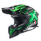 Just1 J12 Carbon Adults MX Helmet Mister X Carbon Green