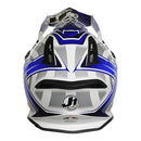 Just1 J12 Carbon Adults MX Helmet Mister X Blue