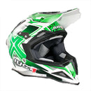 Just1 J12 Mister X Carbon Adults MX Helmet Green